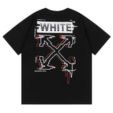 Off White Logo Pattern Printed T-Shirt
